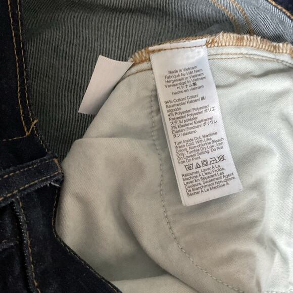 J CREW Size 32 Mid-Rise Slim Jeans 2003 Super-Stretch Resin - Picture 7 of 10